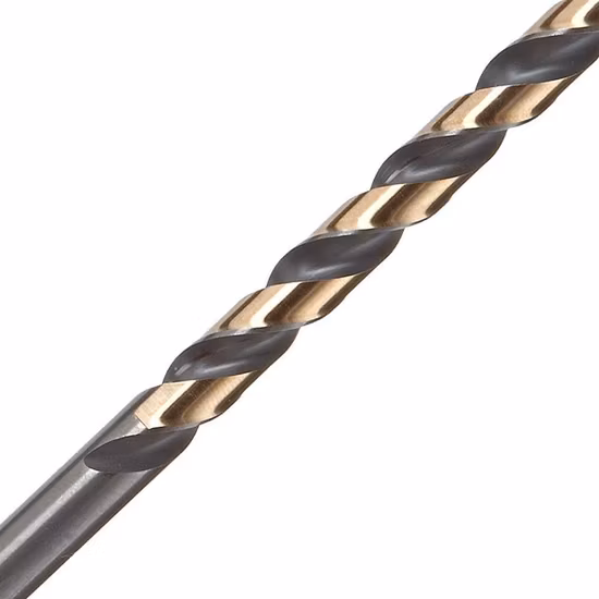 HSS Black and Gold Coated Twist Drill Bits Metal Drill Ideal for Drilling on Mild Steel Copper Aluminum Zinc Alloy