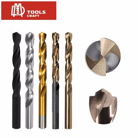 Forets hélicoïdaux au cobalt DIN338 HSS pour le métal