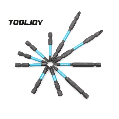 Embout de tournevis pH2 de 65mm de Long, embout de tournevis magnétique à Double extrémité avec bobines